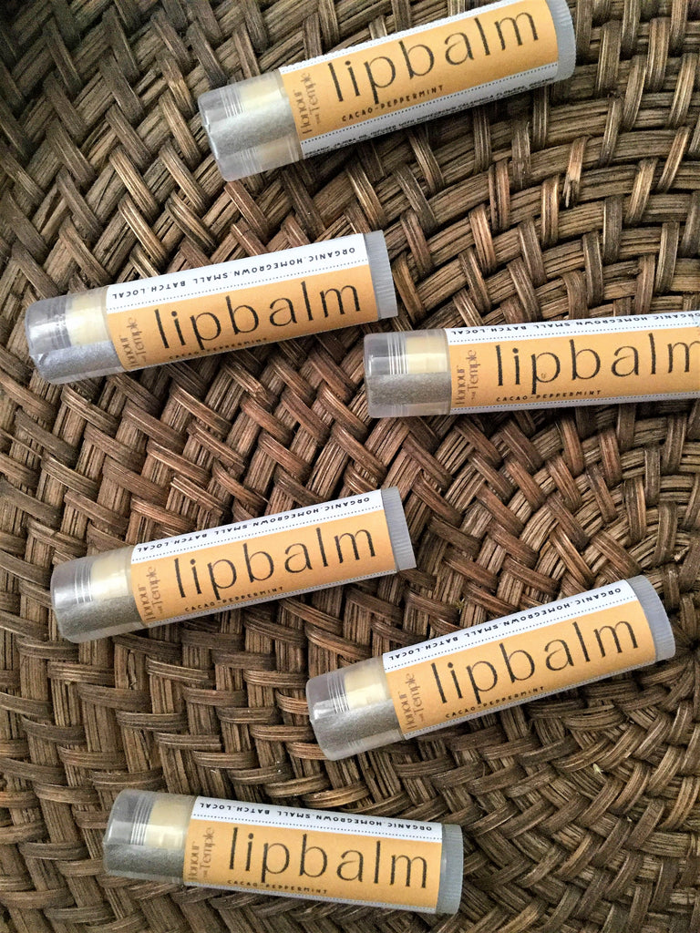 Herbal Lip Balm - Cacao Peppermint